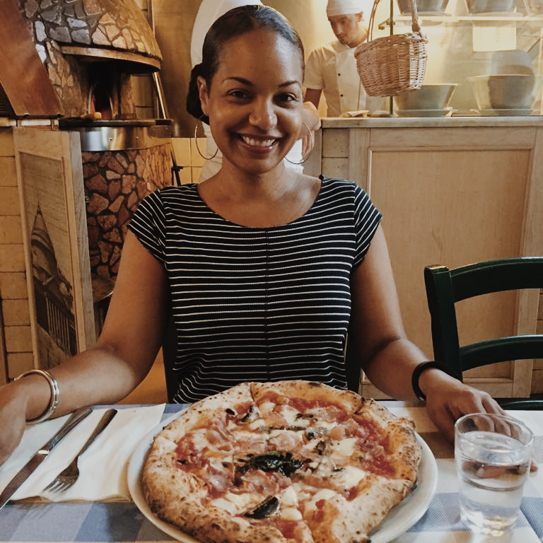 Sara pizza chef - trip to Naples